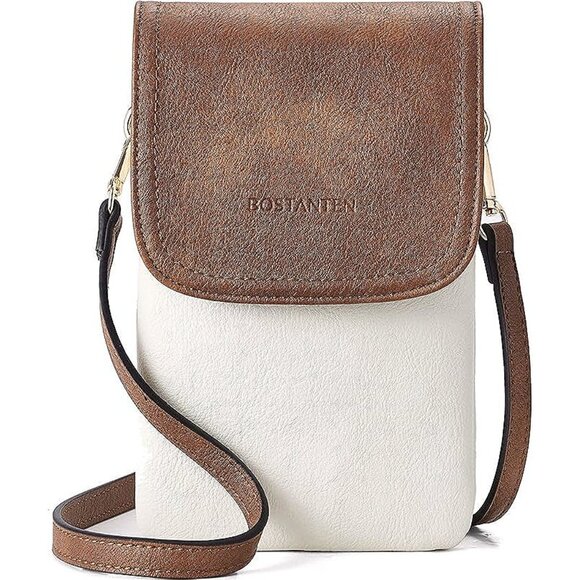 Vegan Leather Small Crossbody Bags for Women Designer Cell Phone